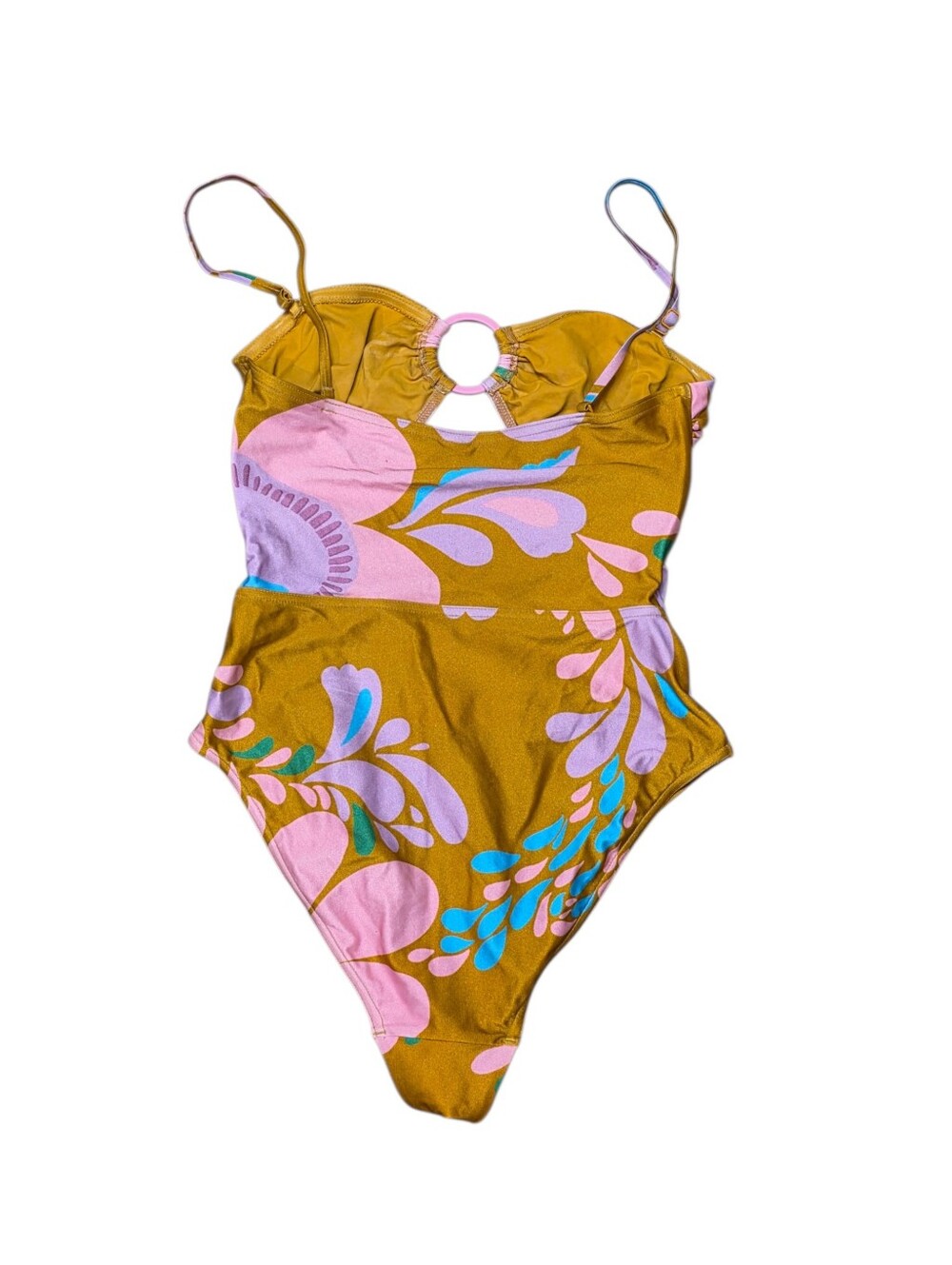 ZIMMERMAN TEDDY DOUBLE RING ONE PIECE SWIMSUIT US 8-10 - Picture 4 of 11